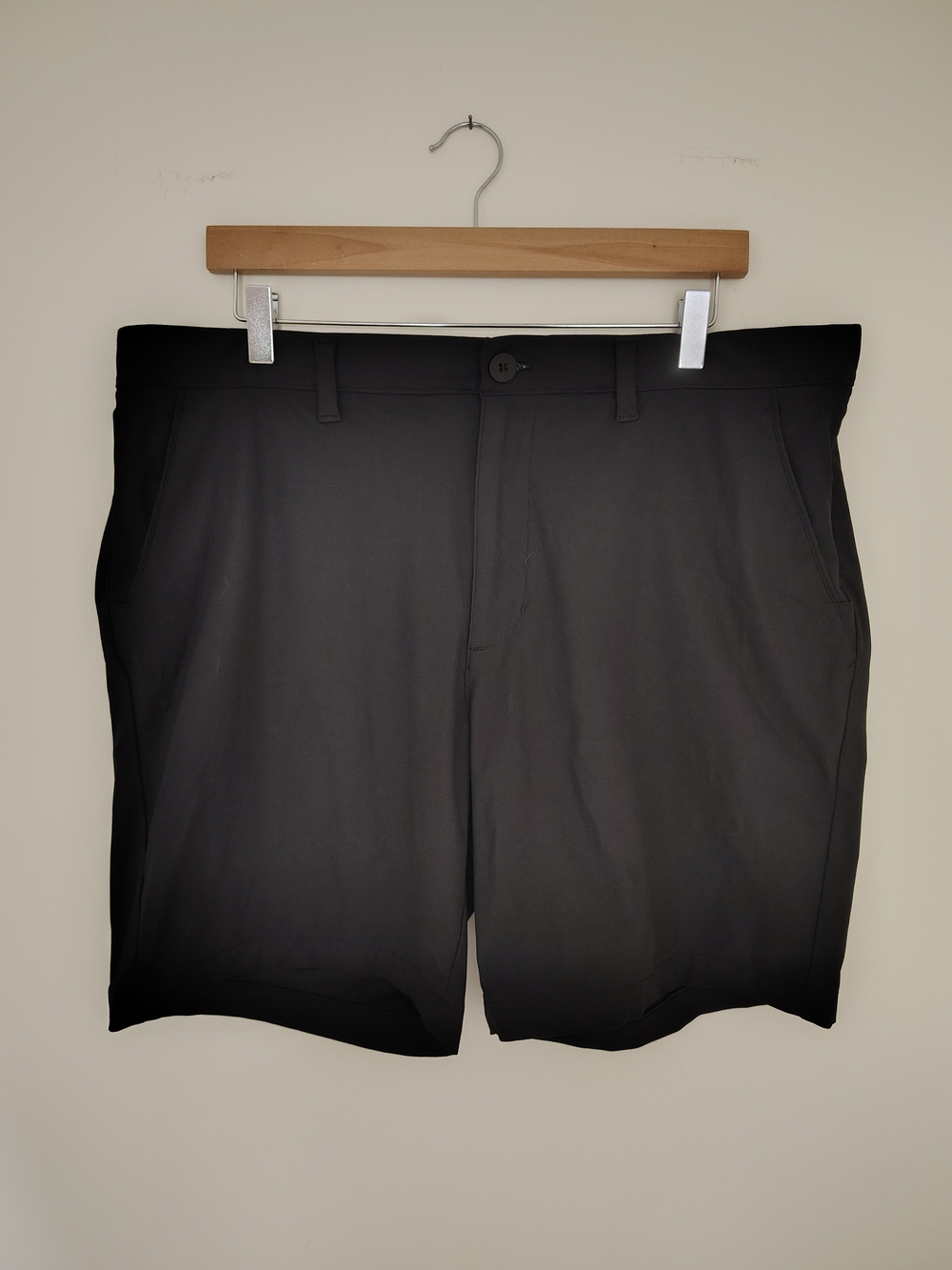 Men's Black Performance Shorts